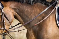 Rênes allemandes cuir - HFI - boucles en laiton