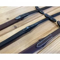 Rênes caoutchouc 1/2 - Collection One Jump'in