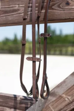 Rênes en toile - HFI - Coton souple avec boucles en laiton