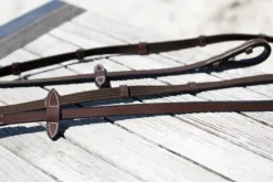 Rênes en toile - HFI - Coton souple avec boucles en laiton