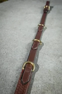 Rênes Thiedeman - HFI - Caoutchouc souple, 5/8