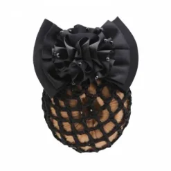 Résille barette Flower Glitter - Horka - Strass