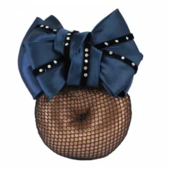 Résille barette strass - Horka - Finition velours