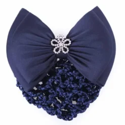 Résille cheveux classy avec barette - QHP - accessoire élégant