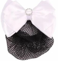 Résille de concours barette circle - Harry's horse - cristaux argentés