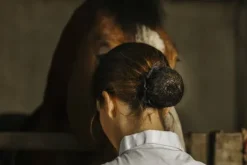 Résille Floral Noire Equithème