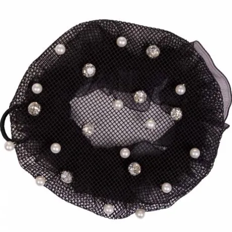 Résille twinkle noir argent - QHP - chic et ajustable