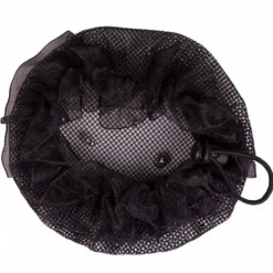 Résille twinkle noir argent - QHP - chic et ajustable