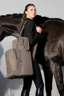 Sac à bottes et bombe faux cuir platinum 25 - Eskadron