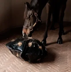 Sac à foin rond Play & Slow feeder - Kentucky - 80 cm de diamètre