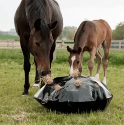 Sac à foin rond Play & Slow feeder - Kentucky - 80 cm de diamètre