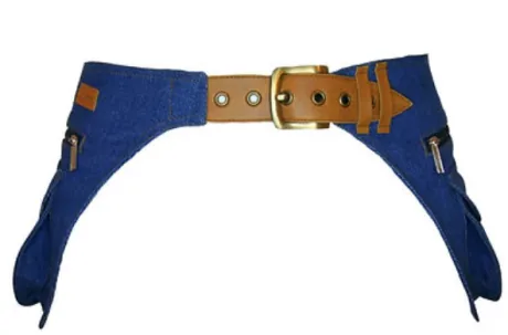 Sac ceinture double boucle 5 poches - Laboa