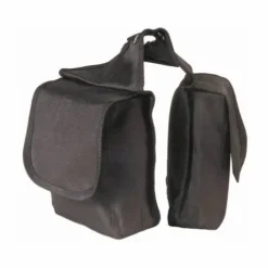 Sacoche de randonnée avant en Nylon Noir Basic