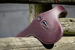 Sangle bavette HFI Evo cuir avec mousqueton