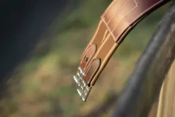 Sangle bavette HFI Evo cuir avec mousqueton