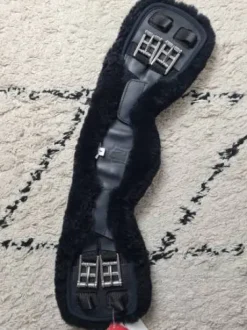 Sangle courte SLIM LINE Demi-lune Noir mouton noir - MATTES