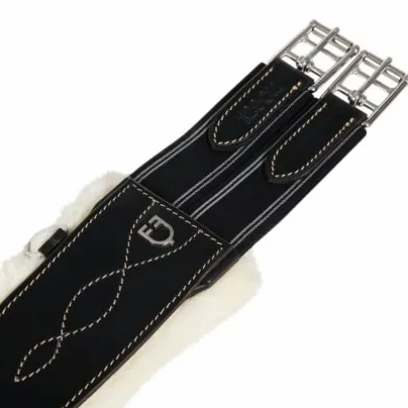 Sangle obstacle cuir mouton synthétique Equestro