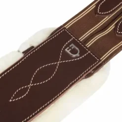 Sangle obstacle cuir mouton synthétique Equestro