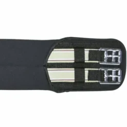 Sangle Softoprène avec élastique Noir - HKM