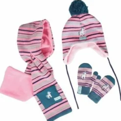 Set bonnet, gants et écharpe Enfant Jolly - Horka