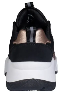 Sneaker Rosegold Glamour Style Noir -HKM