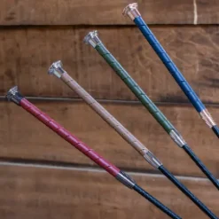 Stick de dressage Zoey - Harry's Horse - Poignée colorée