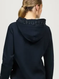 Sweat à capuche Laurens Strass - Tommy Hilfiger - Technique et féminin