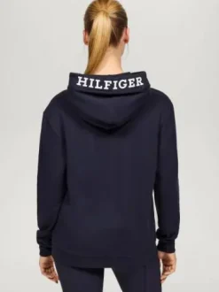 Sweat à capuche logo Berkshire unisexe Tommy Hilfiger