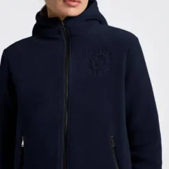 Sweat à capuche polaire zippé - Cavalleria Toscana - Performance et élégance