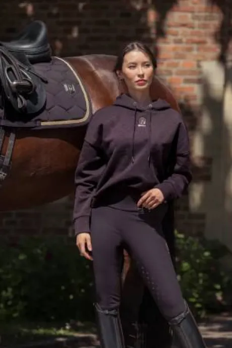 Sweat à capuche Sparkle Heritage 2025 - Eskadron - Coton pailleté