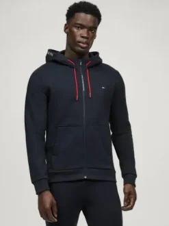 Sweat à capuche Union Zip - Tommy Hilfiger - Confort sportif