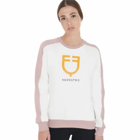 Sweat à col rond avec logo imprimé - Equestro