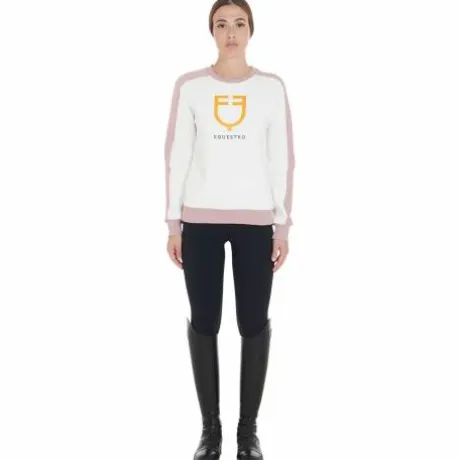Sweat à col rond avec logo imprimé - Equestro