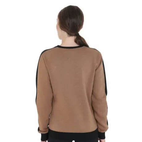 Sweat à col rond avec logo imprimé - Equestro