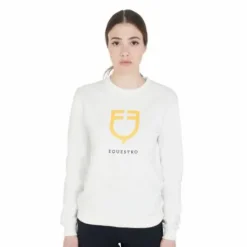 Sweat à col rond avec logo - Equestro