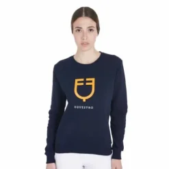 Sweat à col rond avec logo - Equestro