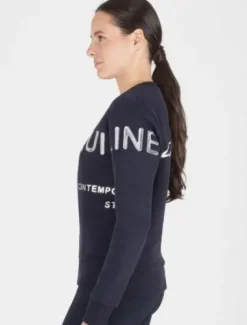 Sweat Equiline avec logo effet glacé
