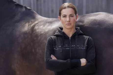 Sweat zippé Zip Hoodie ZAZA Equestrian Fanatics 2020 - Eskadron