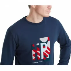 Sweat-shirt Team Anniversary Homme Horse Pilot