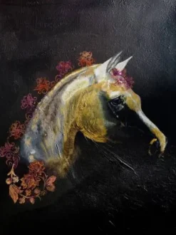 Tableaux de chevaux, poneys, ânes , chien