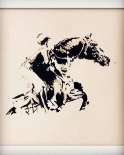 Tableaux de chevaux, poneys, ânes , chien