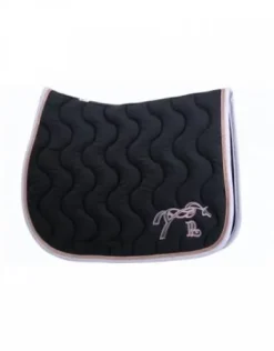 Tapis de selle Classique Marine et Rose Gold - PENELOPE COLLECTION