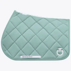 Tapis de selle diamond Vert menthe - Cavalleria toscana - respirant