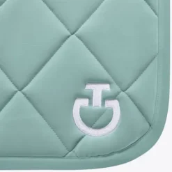 Tapis de selle diamond Vert menthe - Cavalleria toscana - respirant