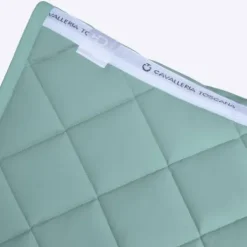 Tapis de selle diamond Vert menthe - Cavalleria toscana - respirant