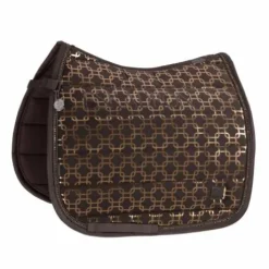 Tapis de selle Glossy Chain Crystal PLATINUM 2024 - Eskadron