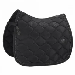 Tapis de selle highgloss pearls platinum - Eskadron - effet satiné