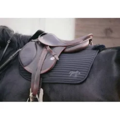 Tapis de selle Lyona Noir - PENELOPE COLLECTION