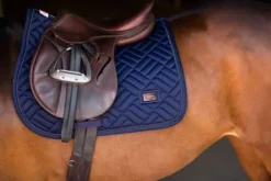 Tapis de selle Modern Lagoon Blush - Equestrian Stockholm