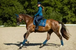 Tapis de selle No Boundaries Monaco Blue - Equestrian Stockholm